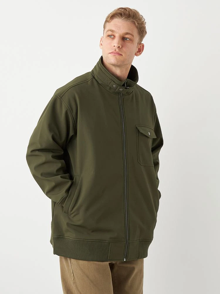 D．グリーン 【REDBERETS(レッドベレー)】裏フリースボンディング