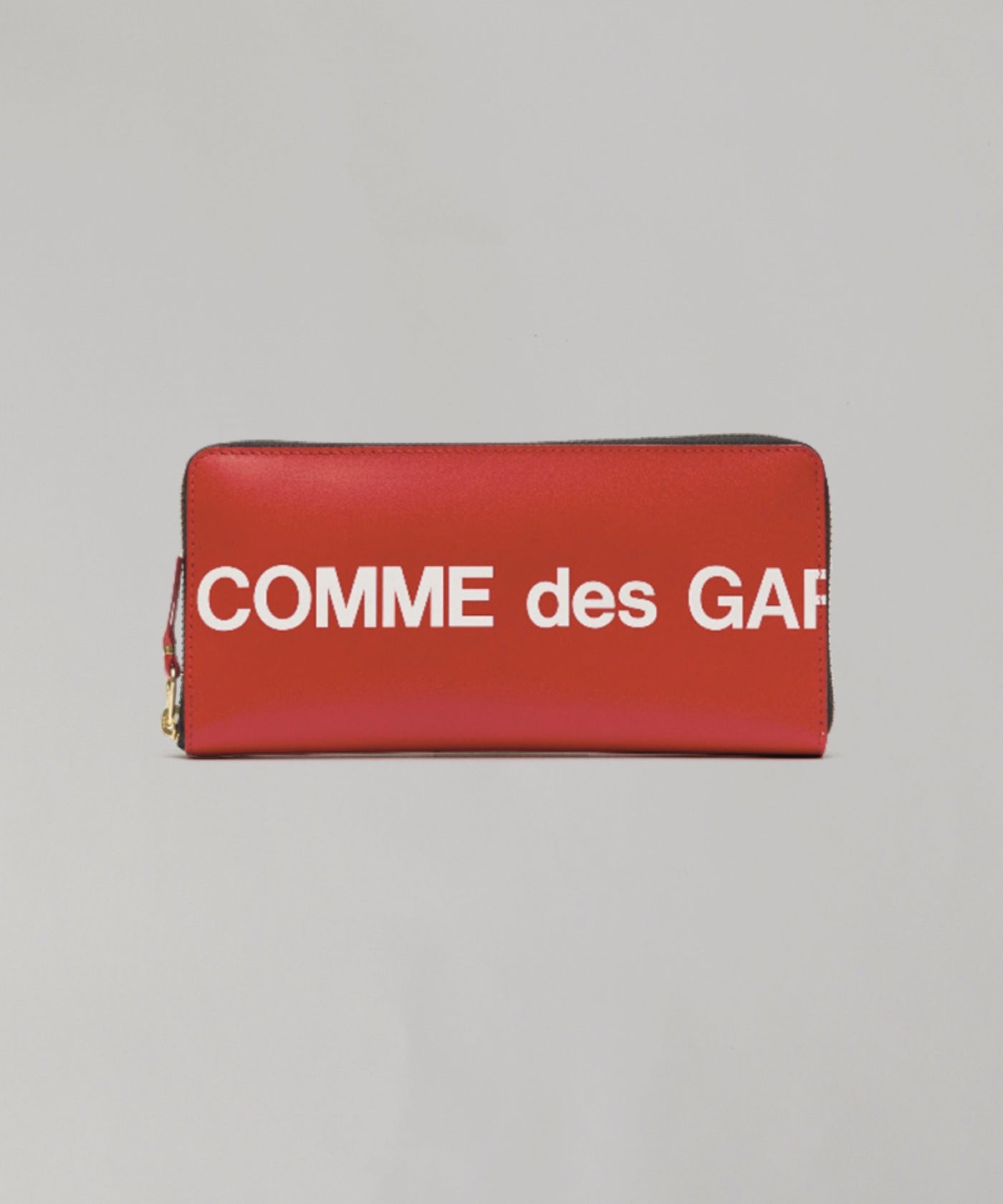 二つ折りzip長財布(Huge Logo)｜コムデギャルソンウォレット(Comme des