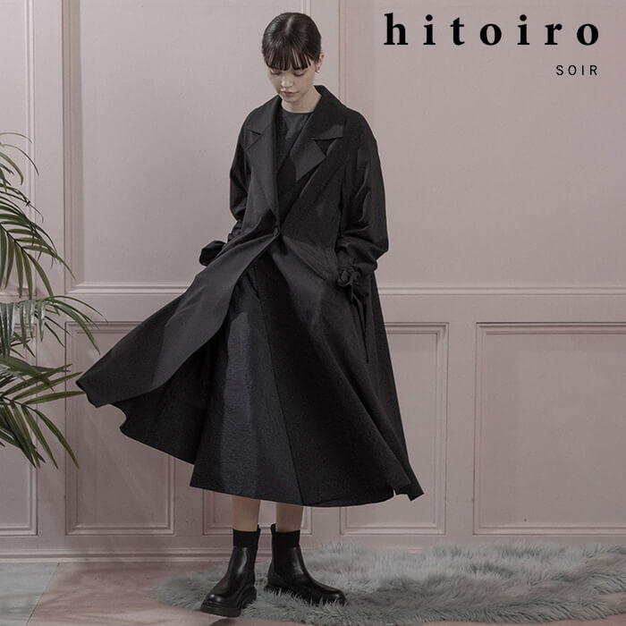 ビックシルエットコート 9号・ブラック｜東京ソワールオンラインストア