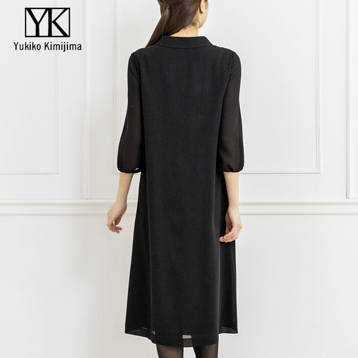 新品タグ付き✨】フォクシー ひざ丈ワンピース クールエレガンス 42