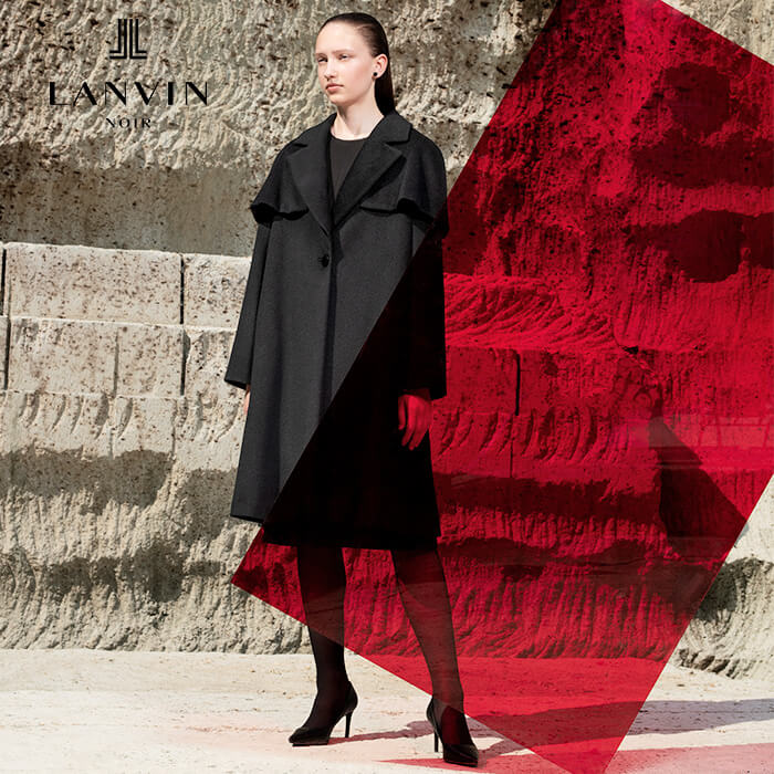 ビッグカラーのテーラードコート 9号・ブラック｜東京ソワール