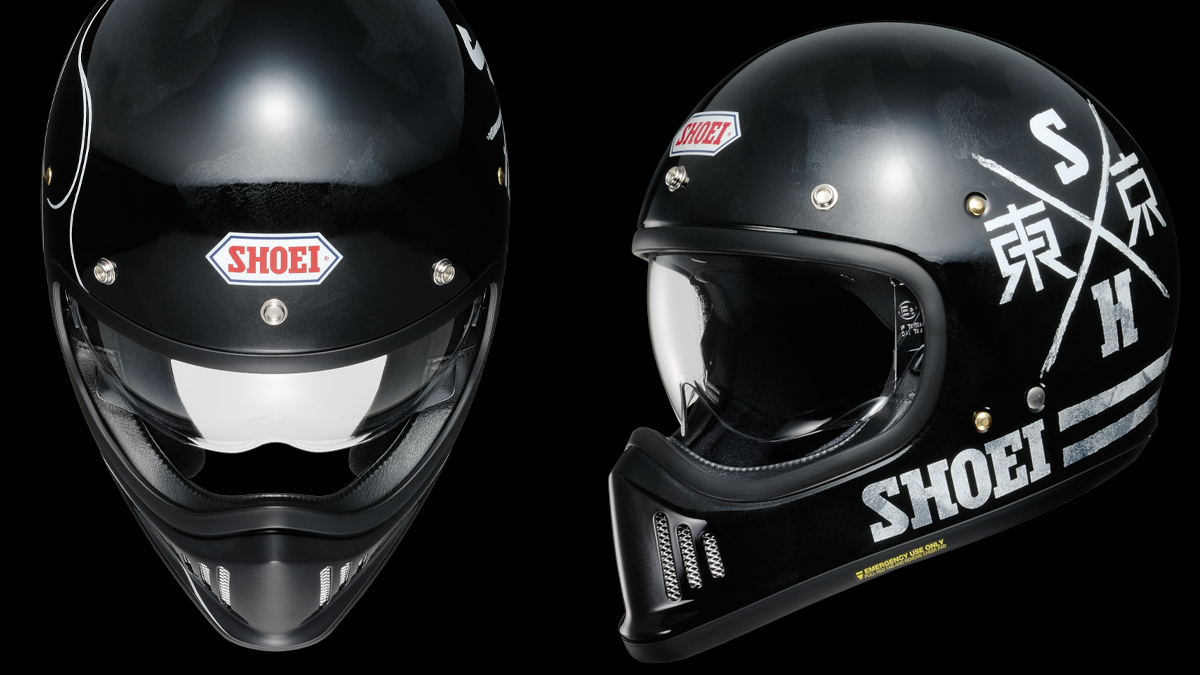 500個限定】SHOEI「EX-ZERO」に無骨なアートワークの限定モデル