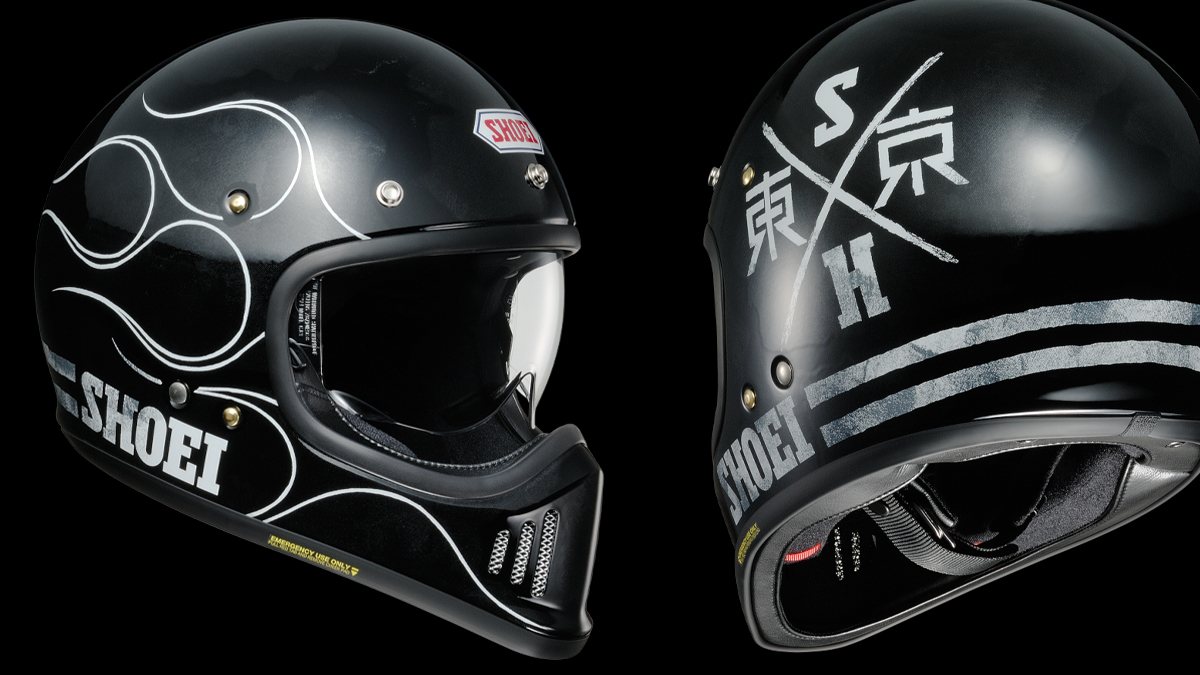500個限定】SHOEI「EX-ZERO」に無骨なアートワークの限定モデル