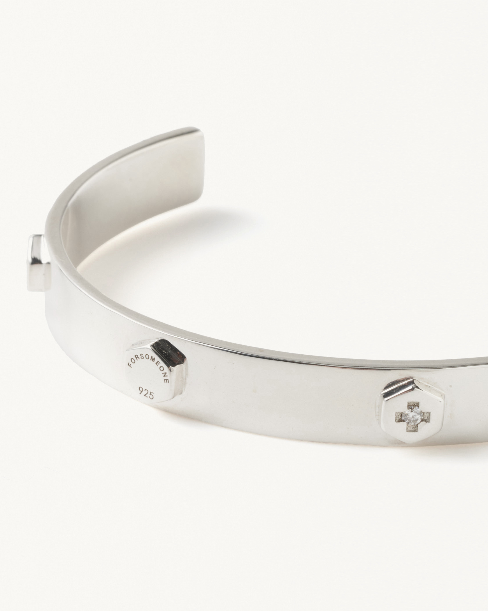 W TM BOLT BANGLE M SILVER | FORSOMEONE(フォーサムワン)公式ONLINE STORE
