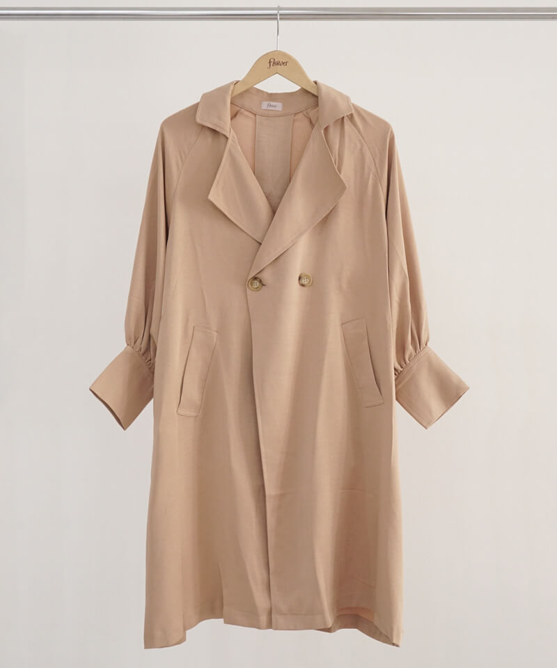 60%OFF】loosely trench coat～ﾙｰｽﾞﾘｰﾄﾚﾝﾁｺ-ﾄ | flower／フラワー公式通販