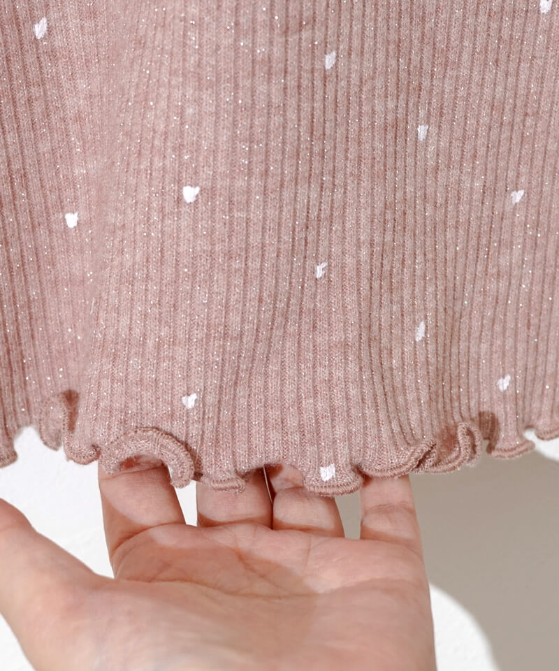 heart rib top3～ﾊｰﾄﾘﾌﾞﾄｯﾌﾟ3 | flower／フラワー公式通販