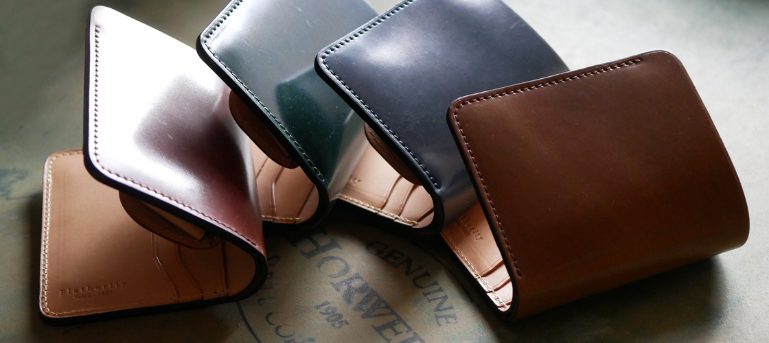 コンパクトウォレット シェルコードバン HORWEEN hasegawa コンパクト