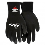 MCR Safety N9690 Ninja Ice HPT Foam Coated Gloves - 15 Gauge Nylon