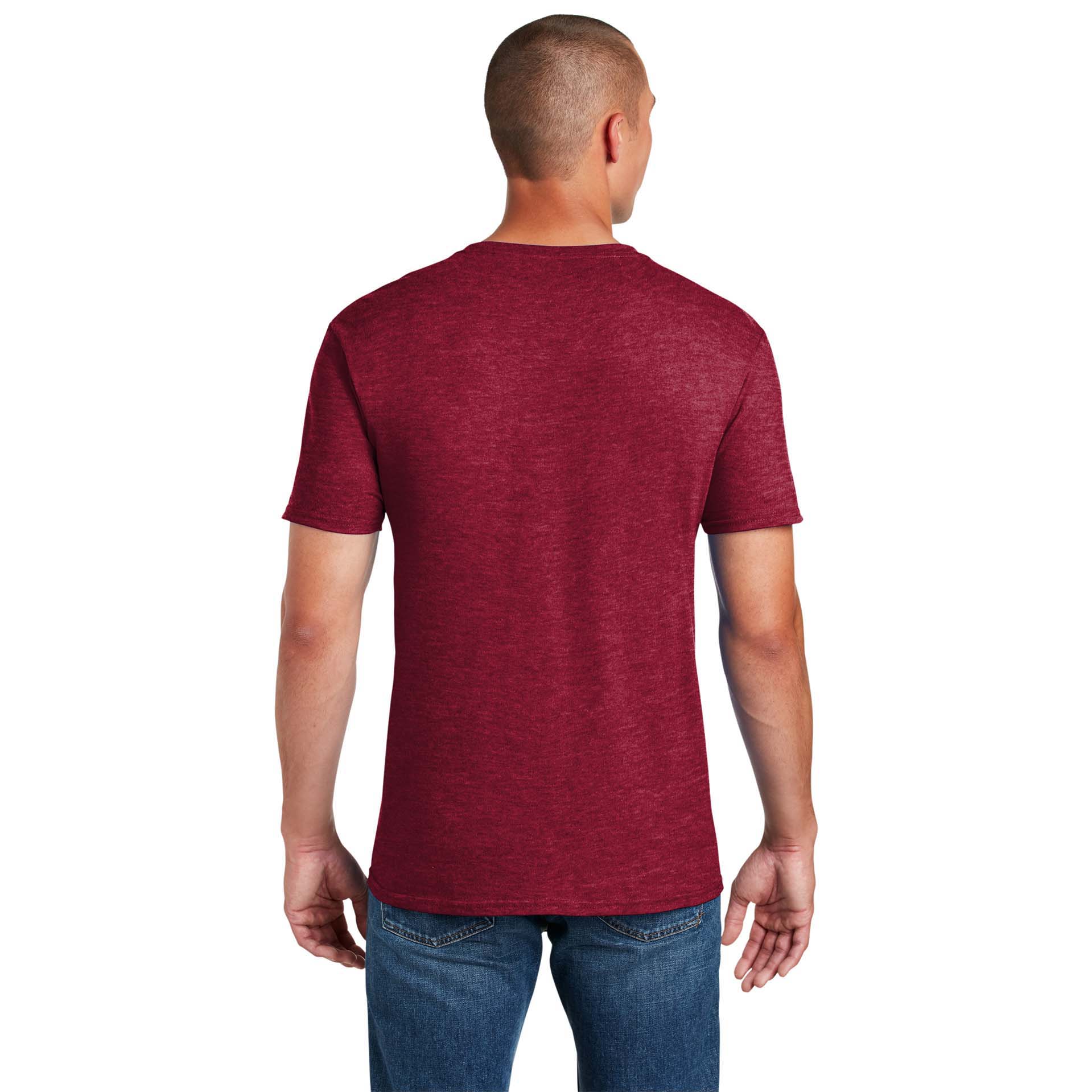 Gildan 64000 Softstyle T-Shirt - Antique Cherry Red | Full Source