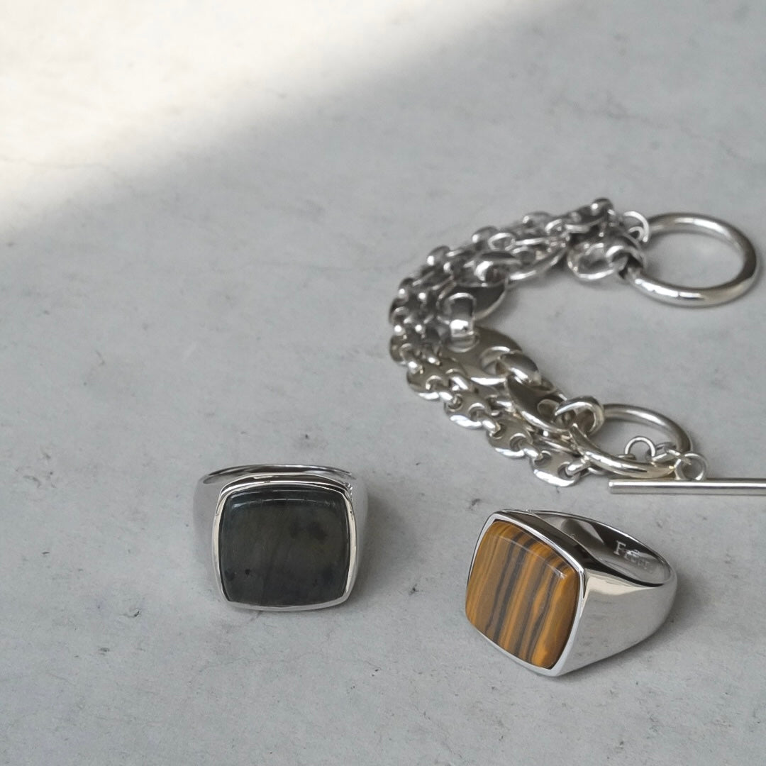 Dual Chain Bracelet【Silver925】 – FLÜGEL