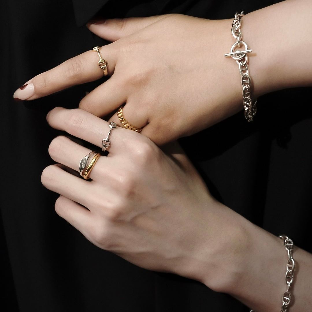 Anchor Chain Bracelet 【Silver925】 – FLÜGEL