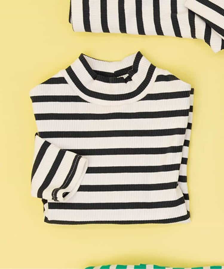 ☆SALE☆WEB限定 ボーダーリブロンT（J406675）|BREEZE（ブリーズ