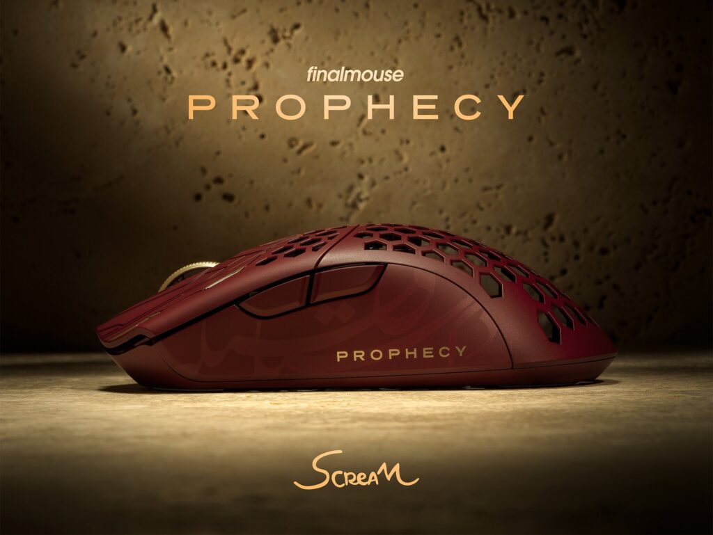 Finalmouse、10周年を記念した限定モデル「UltralightX Prophecy」を