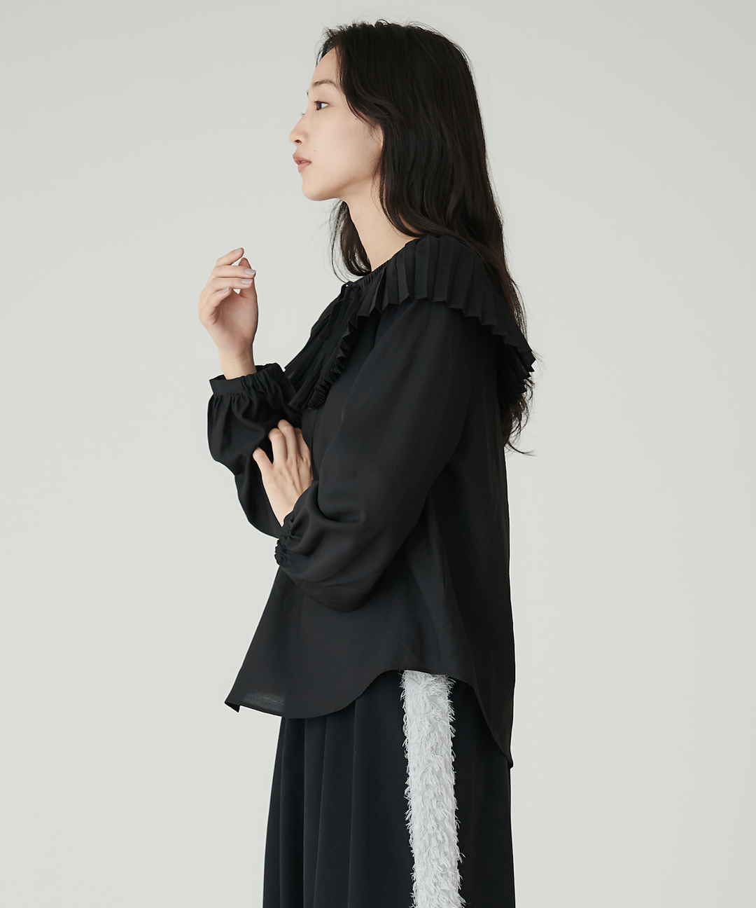 ビッグカラーブラウス – FACE SANS FARD