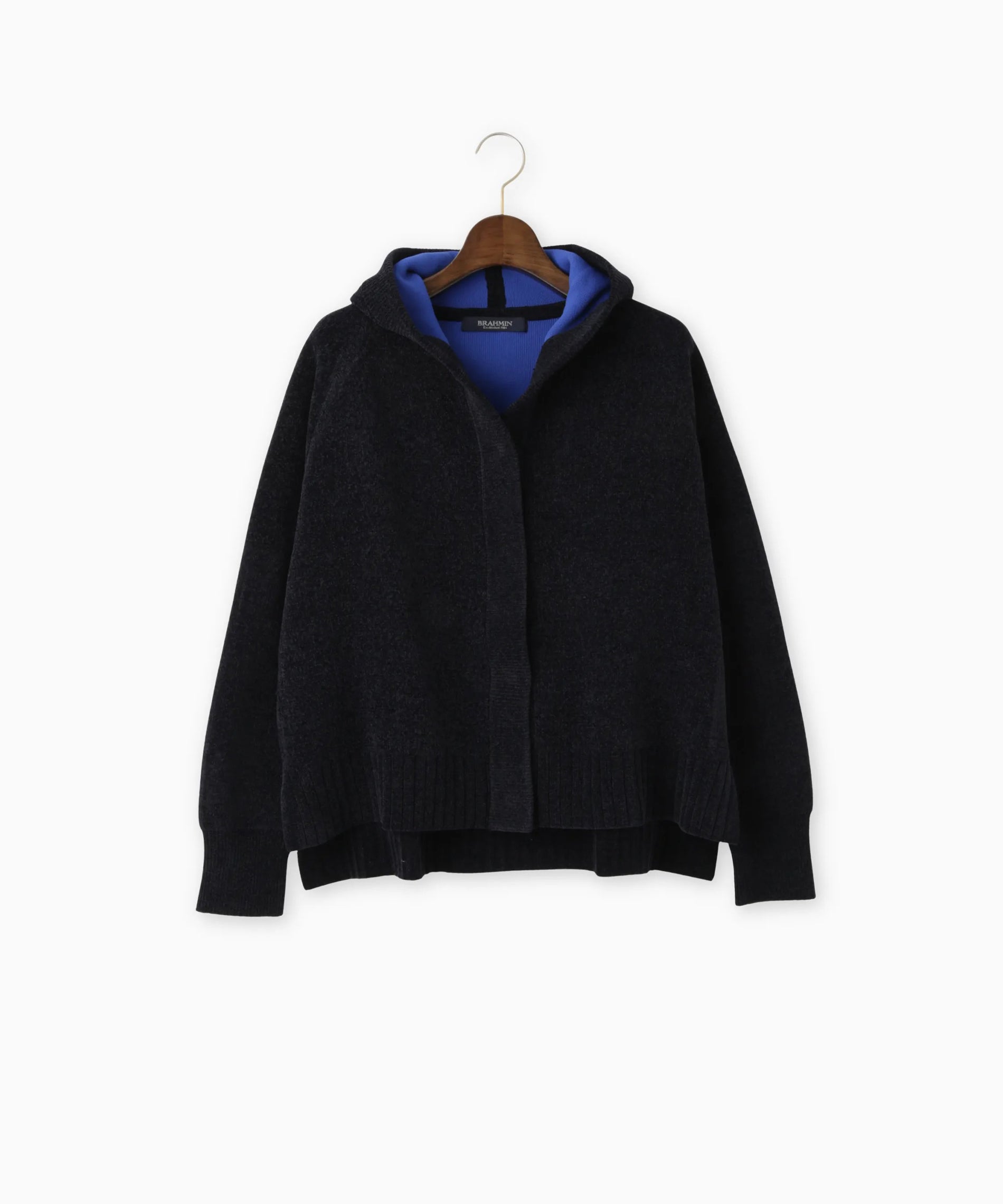 配色モールダブルフェイスニットパーカー – FACE SANS FARD