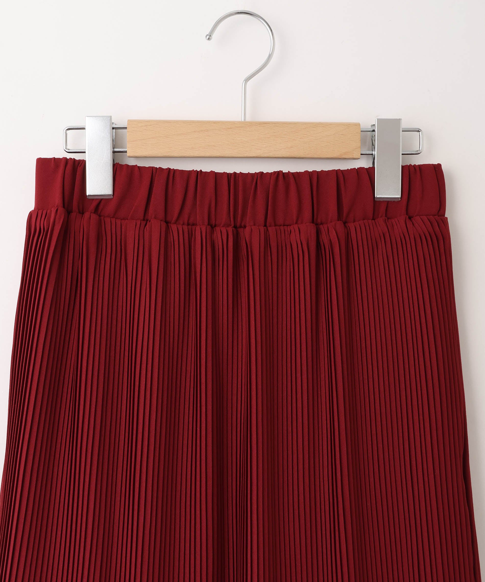 ジョーゼット細プリーツティアードスカート – FACE SANS FARD