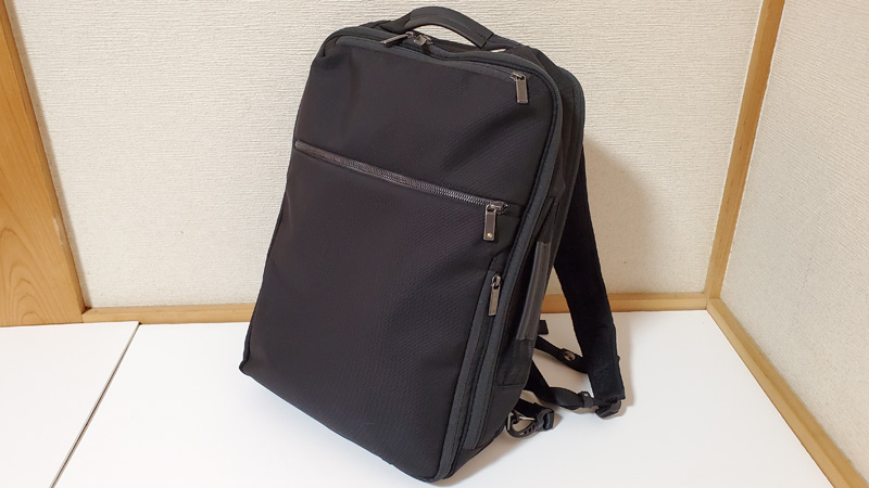 大人気ビジネスリュック「ace. ガジェタブルCB」を使用したレビュー