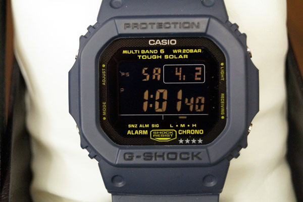 G-SHOCK☆GW-M5610NV-2JF☆ネイビーブルー