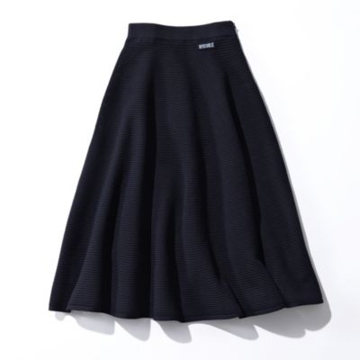 MADISONBLUE(マディソンブルー)のメッシュニットフレアスカート通販