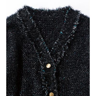 suadeo(スアデオ)のNEWツイードニットジャケット通販 | 集英社HAPPY