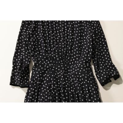SINME(シンメ)のドットロングワンピース通販 | 集英社HAPPY PLUS STORE