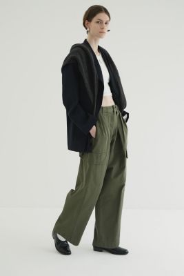 CLANE(クラネ)のWIDE TUCK WORK PANTS通販 | 集英社HAPPY PLUS STORE