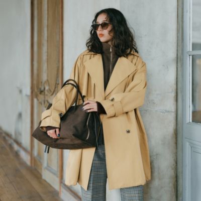 レディースのトレンチコート 30代40代50代大人の通販｜HAPPY PLUS STORE