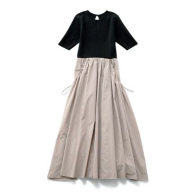 emmi(エミ)の【LEE別注】【洗える】ハーフスリーブニットドッキング