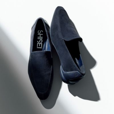 SHISEI×eclat(シーセイ×エクラ)の撥水チゼルトゥローファー通販