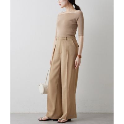 Whim Gazette(ウィム ガゼット)の【THE PAUSE】オフショルハーフ