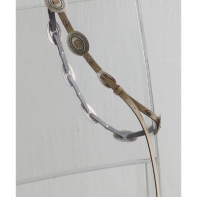 Whim Gazette(ウィム ガゼット)の【Puntovita】コンチョ細ベルト通販