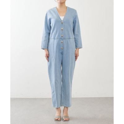 Whim Gazette(ウィム ガゼット)の《WEB限定》DENIMジャンプスーツ通販