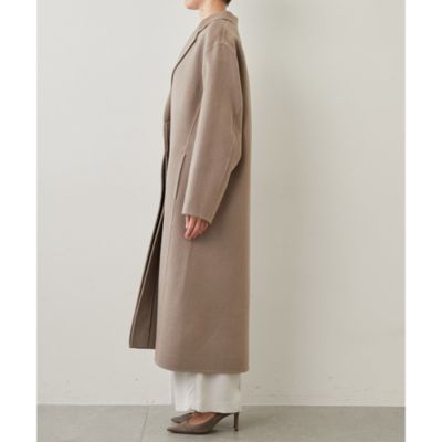 Whim Gazette(ウィム ガゼット)のカシミヤリバーコート通販 | 集英社