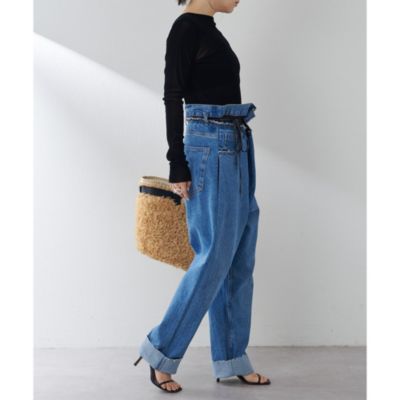 Whim Gazette(ウィム ガゼット)のフロッキーバックシャンカットソー