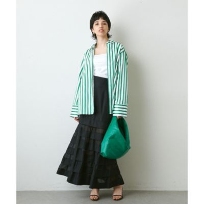 Whim Gazette(ウィム ガゼット)のオーガンジーマーメイドスカート通販