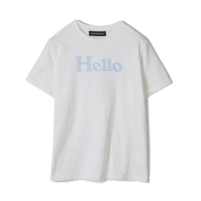 MADISONBLUE(マディソンブルー)の【HPS別注】HELLO CREW NECK TEE通販
