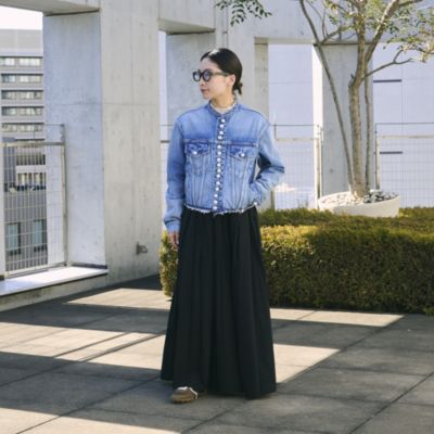 CINOH(チノ)のDENIM PEARL BUTTON JACKET通販 | mirabella（ミラベラ