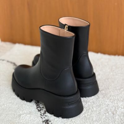 Gianvito Rossi(ジャンヴィト ロッシ)のコンバットブーツ通販 | 集英社