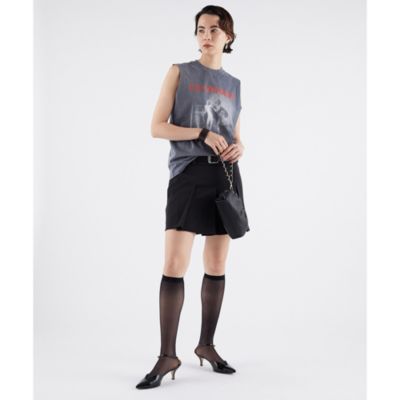 Whim Gazette(ウィム ガゼット)の【GEMINI】タックプリーツショート