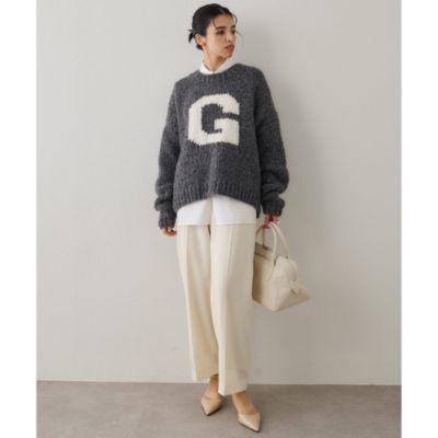 Whim Gazette(ウィム ガゼット)のGハンドニットプルオーバー通販