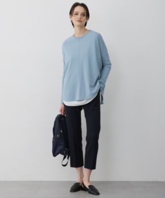 ICB(アイシービー)のミックスブッチャー クロップドパンツ通販