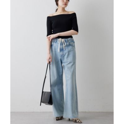 Whim Gazette(ウィム ガゼット)の【THE PAUSE】オフショルハーフ