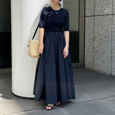 emmi(エミ)のハーフスリーブニットドッキングワンピース通販 | 集英社