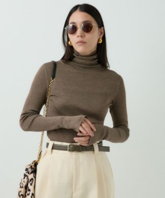 Chaos(カオス)の18Gシルクリブタートルネックニット通販 | 集英社HAPPY