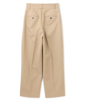 uncrave(アンクレイヴ)のチノギャバジン ベーシックトラウザー通販