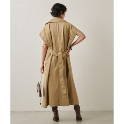 Whim Gazette(ウィム ガゼット)の【THE PAUSE】2WAYトレンチコート通販