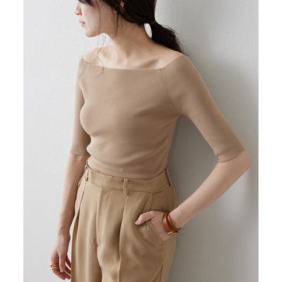 Whim Gazette(ウィム ガゼット)の【THE PAUSE】オフショルハーフ