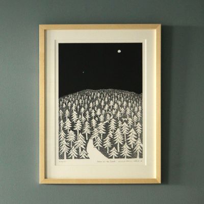 KLIPPAN(クリッパン)の【mina perhonen】 Poster HOUSE IN THE FOREST