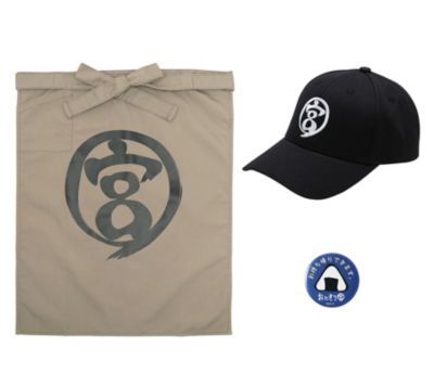 ハイキュー！！』おにぎり宮 オリジナルセット（キャップ、前掛け、缶