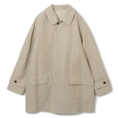A.PRESSE(ア プレッセ)のLinen Half Coat通販 | 集英社HAPPY PLUS STORE
